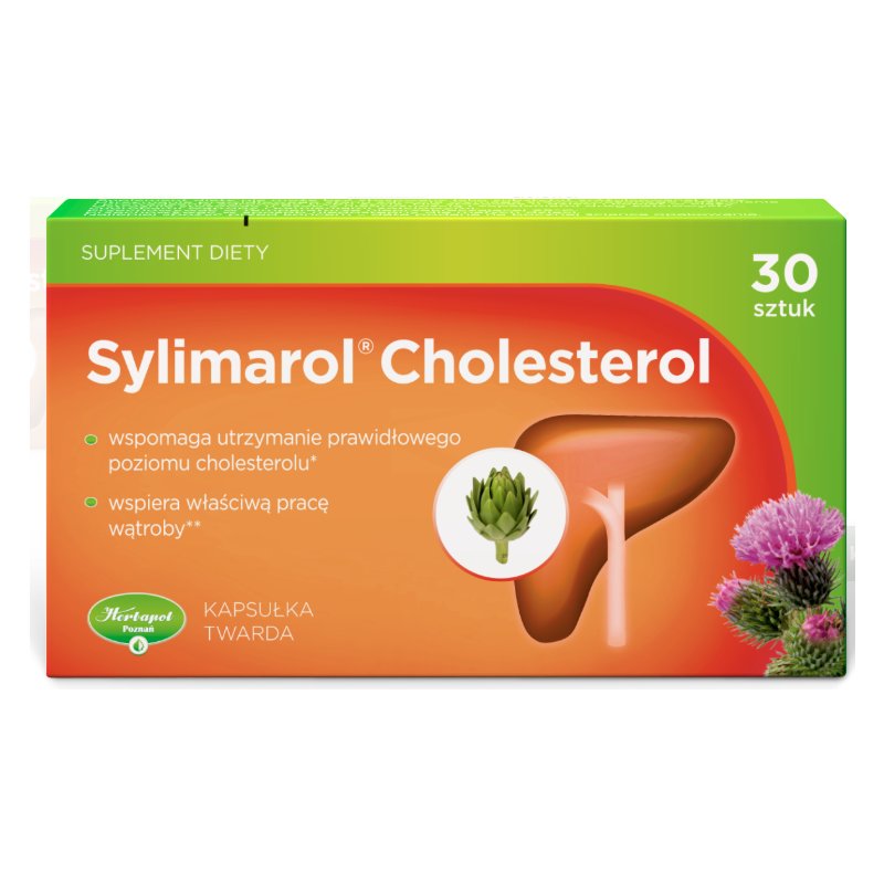 Herbapol Sylimarol Cholesterol 30 kapsúl, artičoka a pestrec