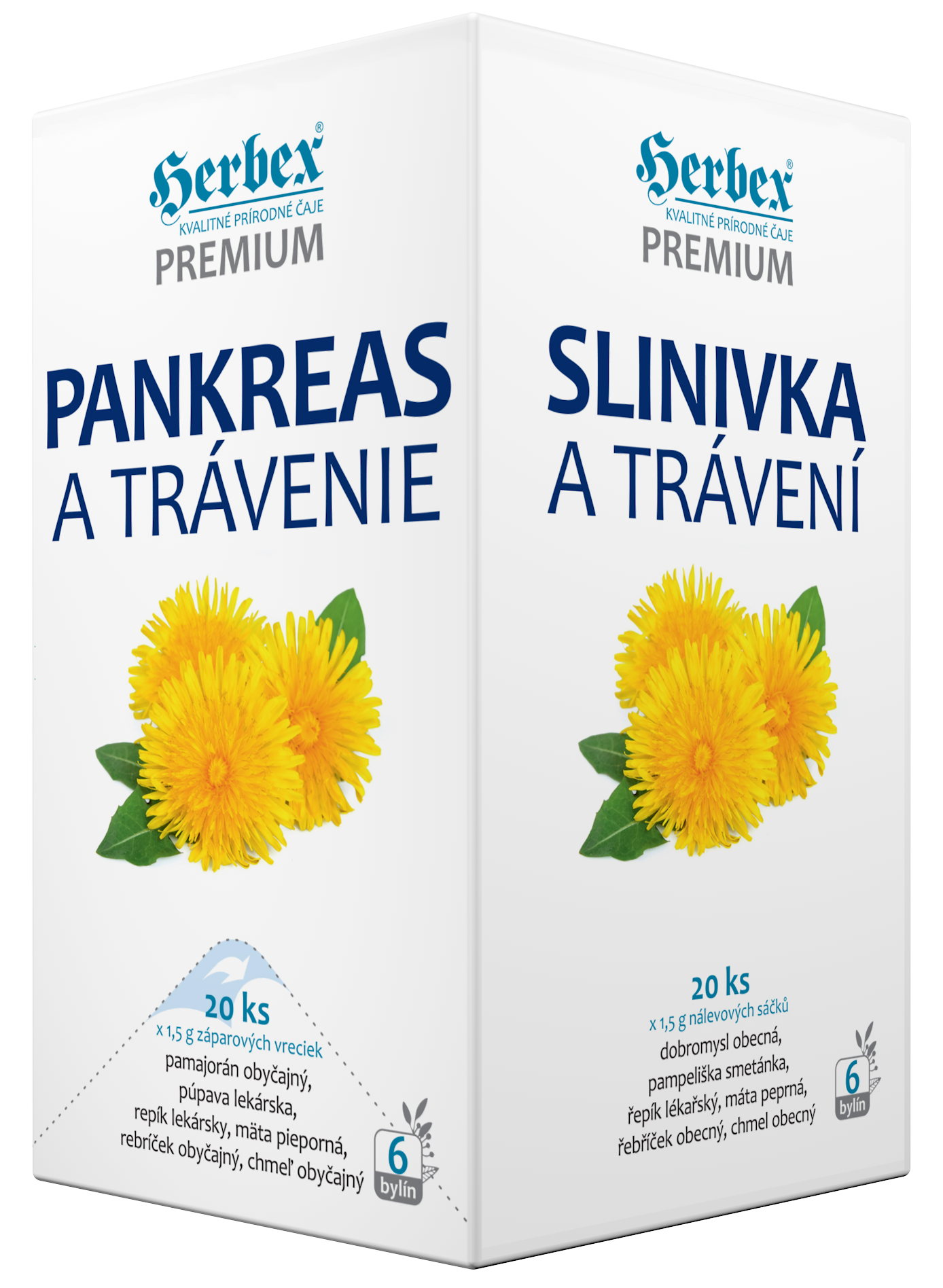 HERBEX Pankreas a trávenie