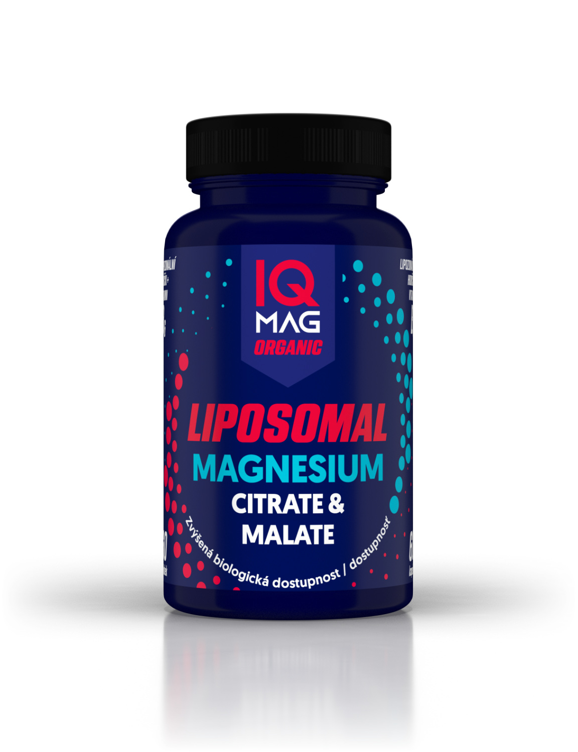 IQ MAG ORGANIC LIPOZOMÁLNY HORČÍK MG+B6 60TBL