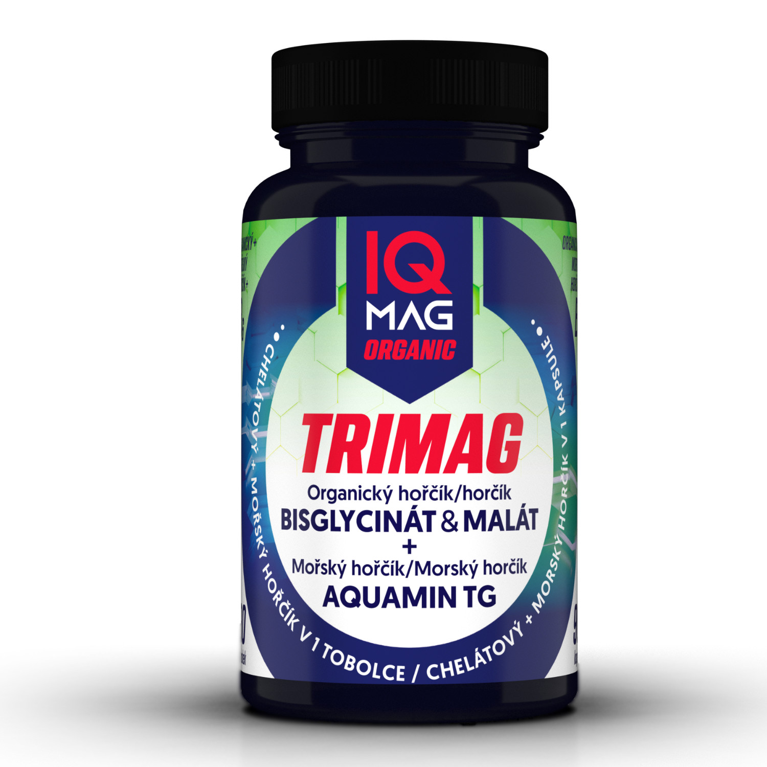 IQ MAG ORGANIC TRIMAG S MORSKÝM HORČÍKOM 90TBL