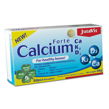 JutaVit Vápnik K2 D3 forte