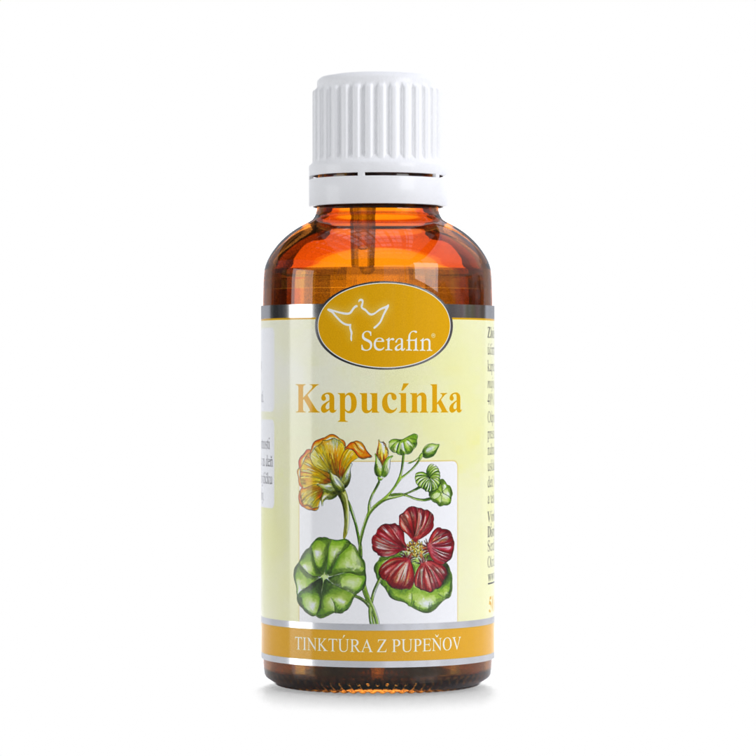 Kapucínka tinktúra z púčikov 50 ml