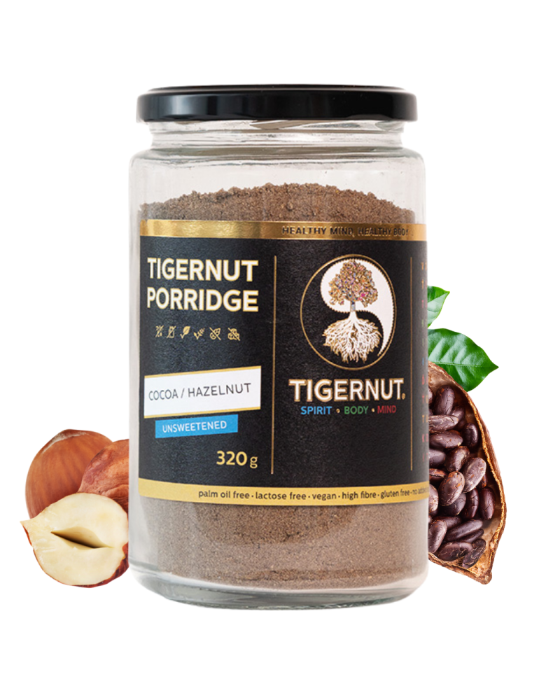 Kaša s kakaom a lieskovým orechom