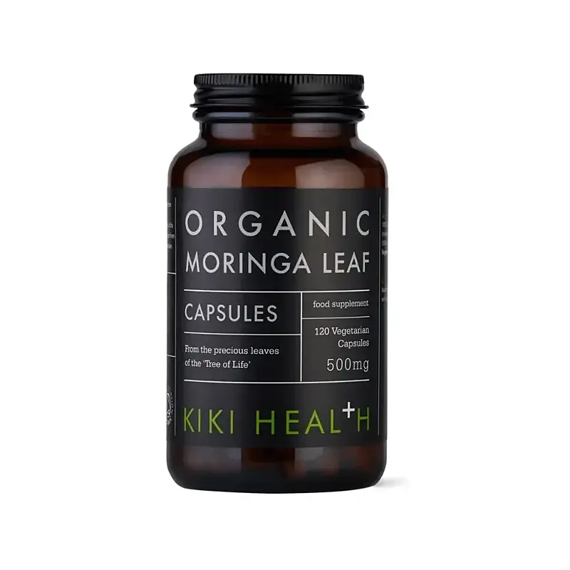 KIKI Health BIO Moringa - listy, 120 kapsúl