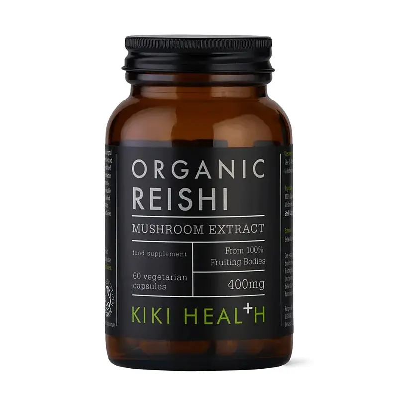 KIKI Health Extrakt z Reishi 400 mg - BIO, 60 kapsúl