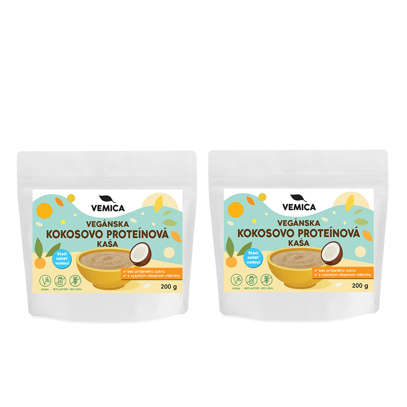Kokosovo proteínová kaša dvojbanie