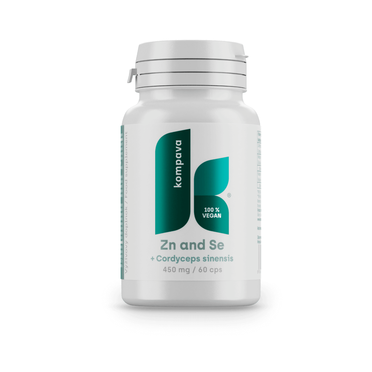 Kompava Zinok + Selén + Cordyceps Sinensis