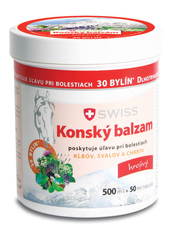 KONSKÝ BALZAM SWISS hrejivý