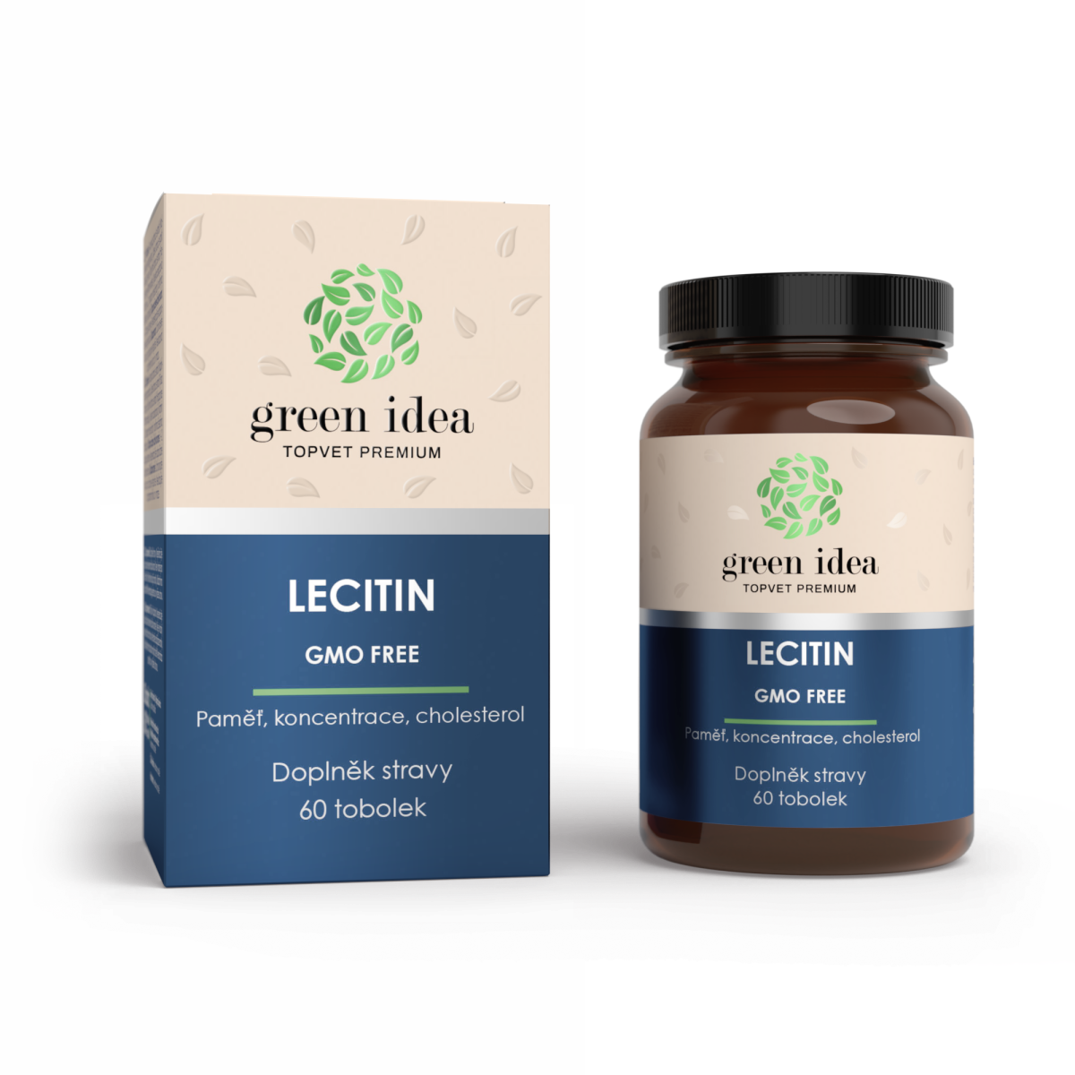 Lecitín - kapsule 60 ks - Green idea