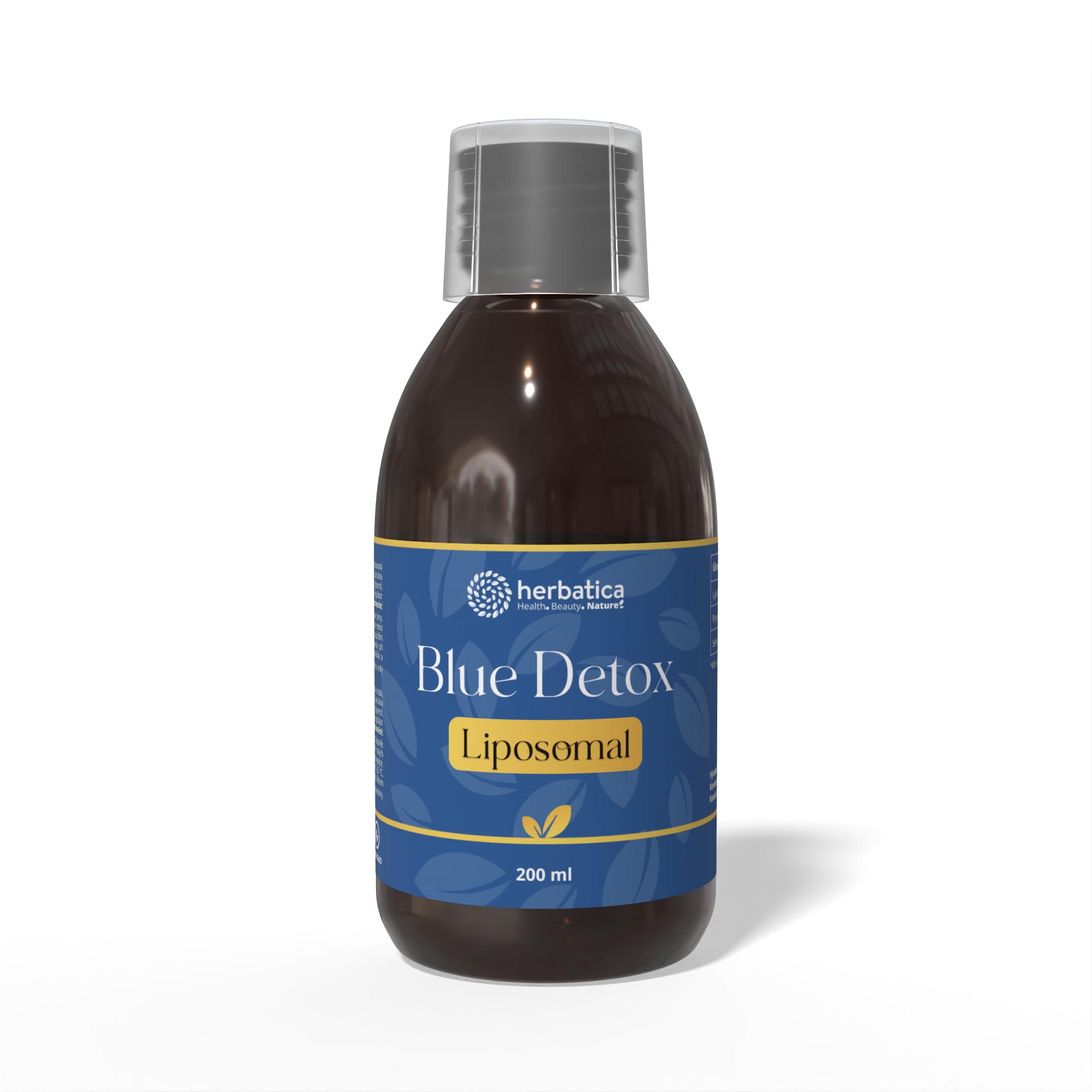 Lipozomálny Blue Detox - 200 ml - Herbatica