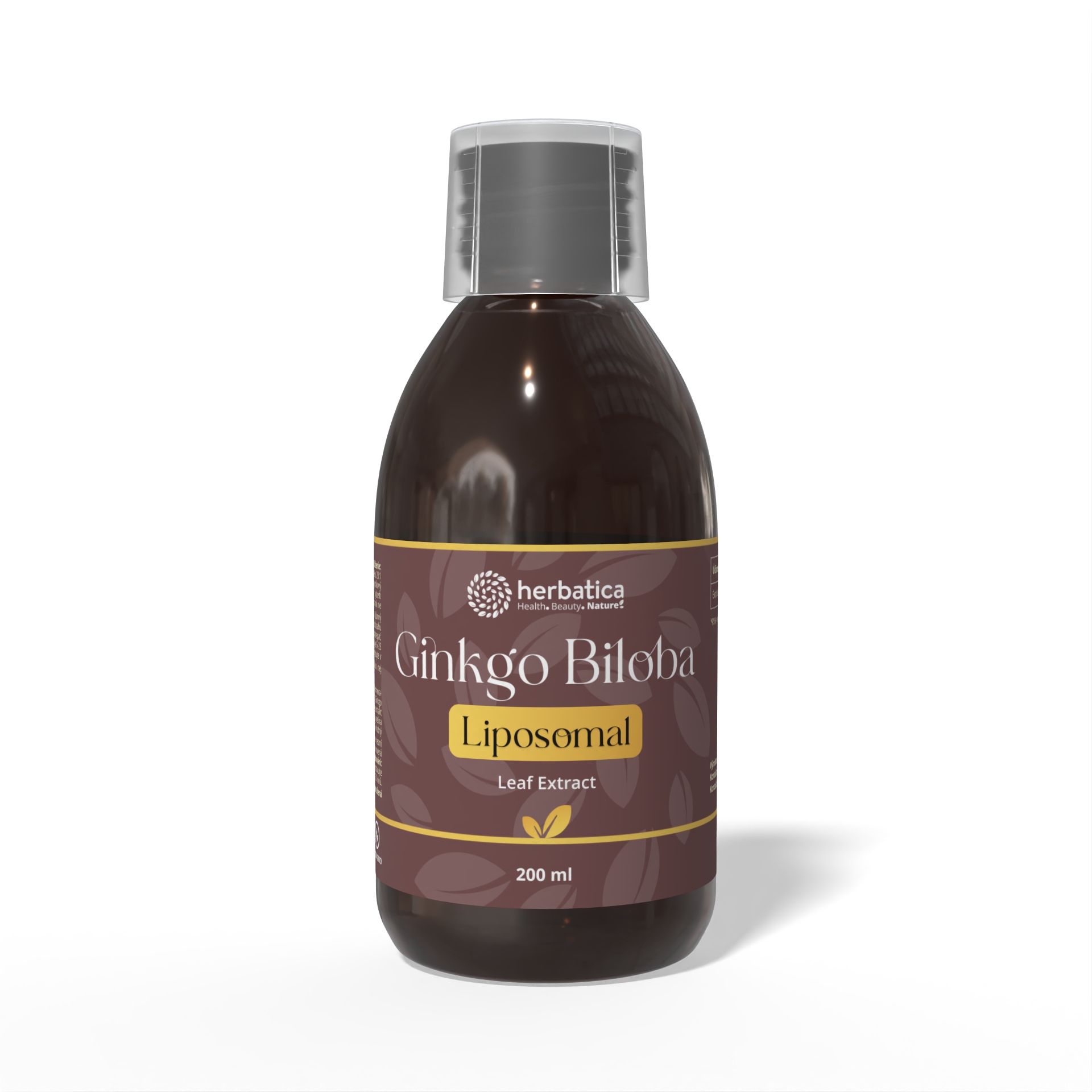 Lipozomálny Ginkgo Biloba Extrakt - 200 ml - Herbatica