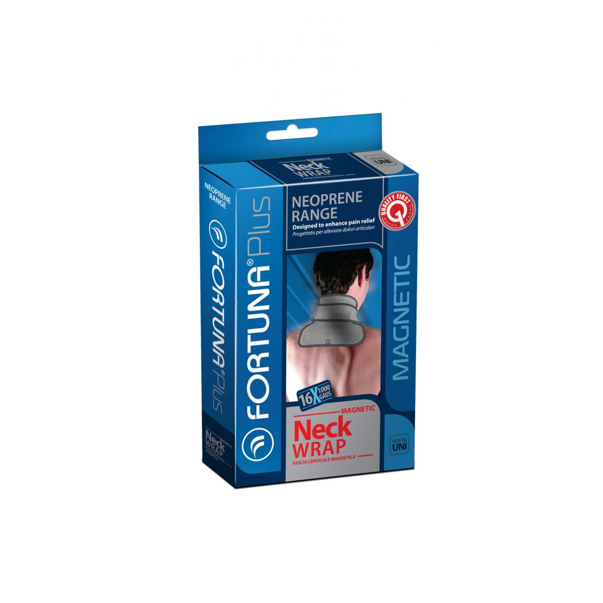 Magnetická neoprénová bandáž krčnej chrbtice