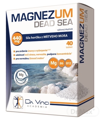 MAGNEZUM DEAD SEA - DA VINCI