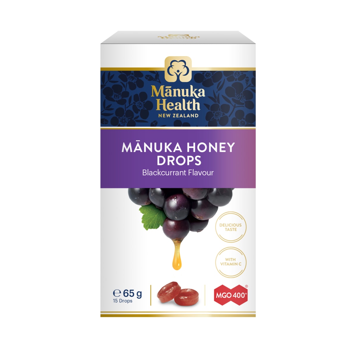 Manuka Pastilky MGO 400+ Čierne ríbezle