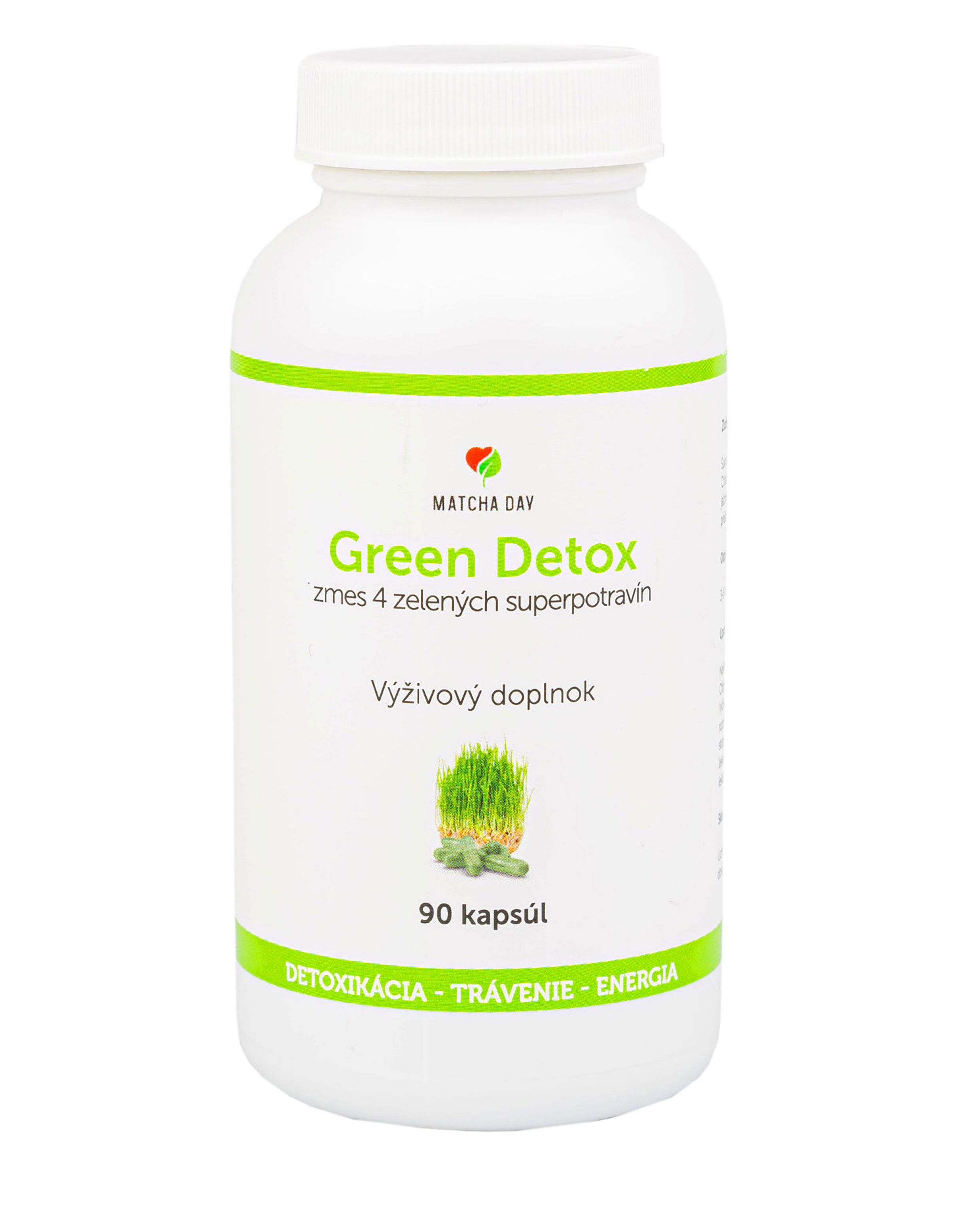 Matchaday - BIO Green Detox 90 kapsúl