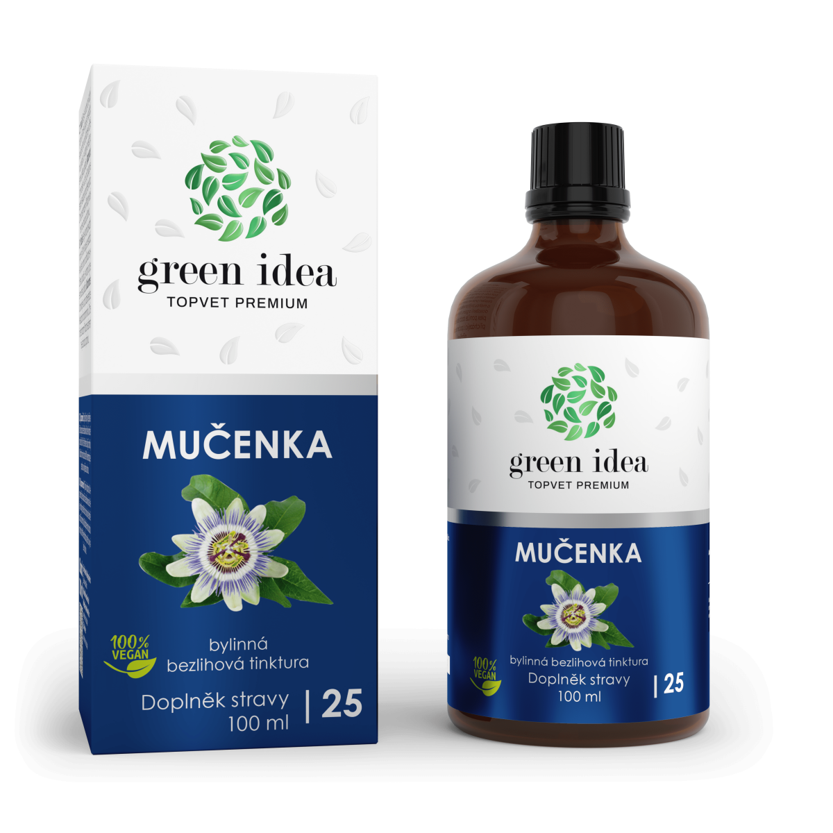Mučenka – bezliehová tinktúra 100 ml – Green idea