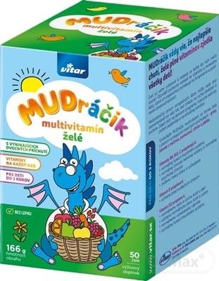 Multivit.Mudracik Zmes Prichuti Gum Por 50Ks Vitar