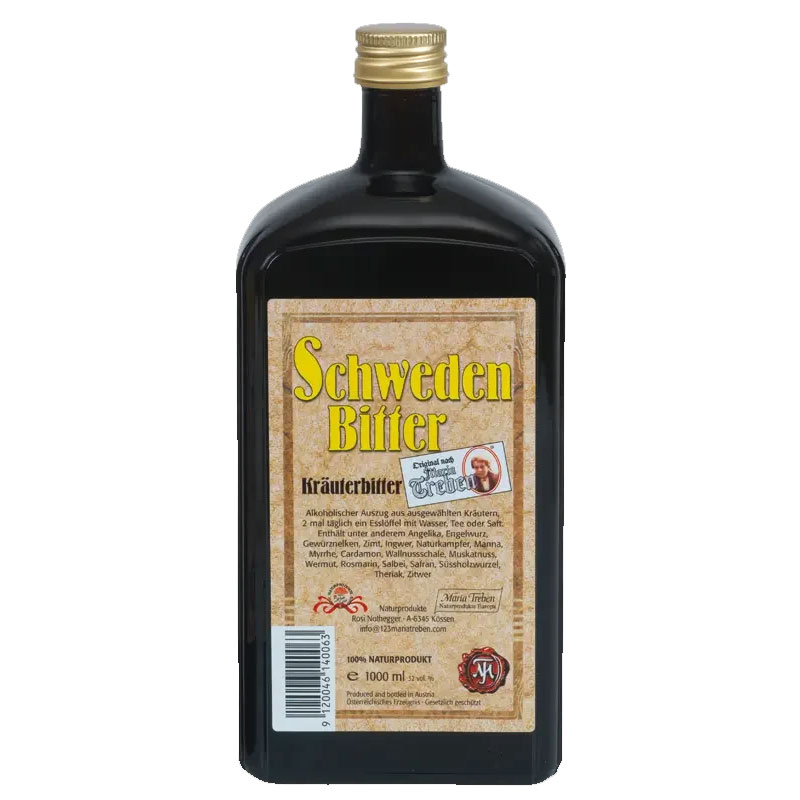Naturprodukte Švédske kvapky Maria Treben originál – 1000 ml