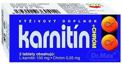 Naturvita Karnitín + Chróm