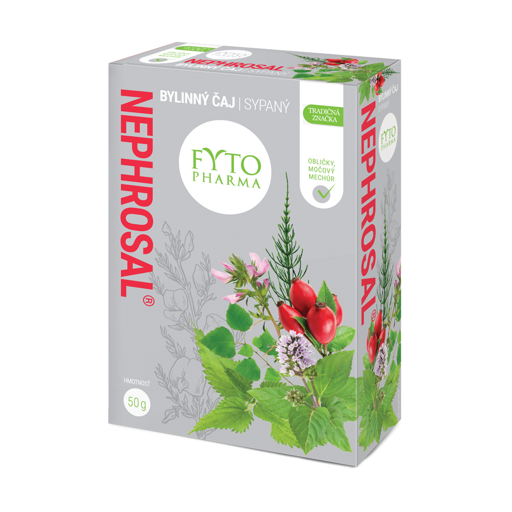 NEPHROSAL Bylinný ČAJ OBLIČKY, MOČOVÝ MECHÚR (sypaný 1x50 g)