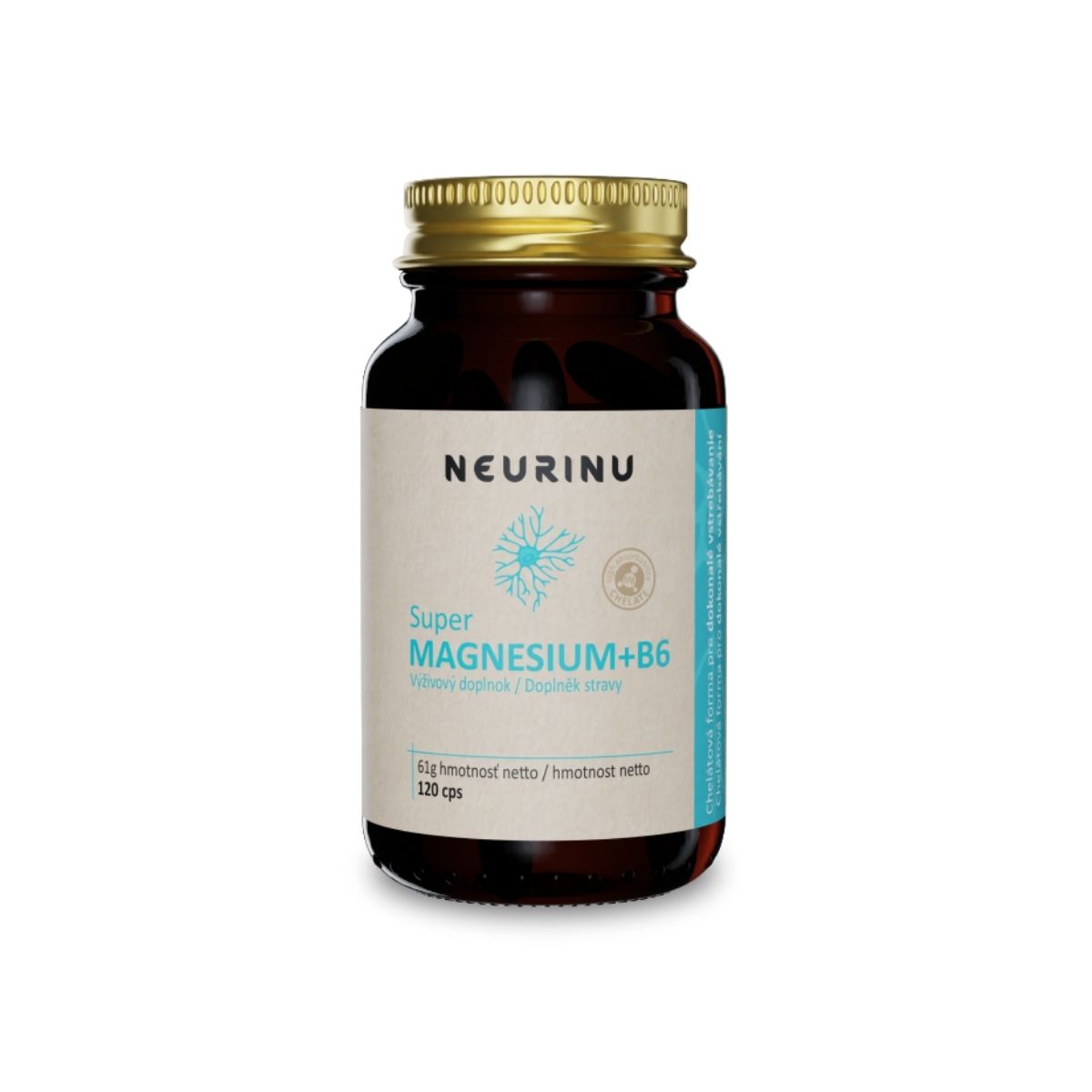 NEURINU Super MAGNESIUM+B6 - 120 kapsúl