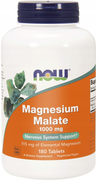 Now Foods Malát horčíka 1000 mg