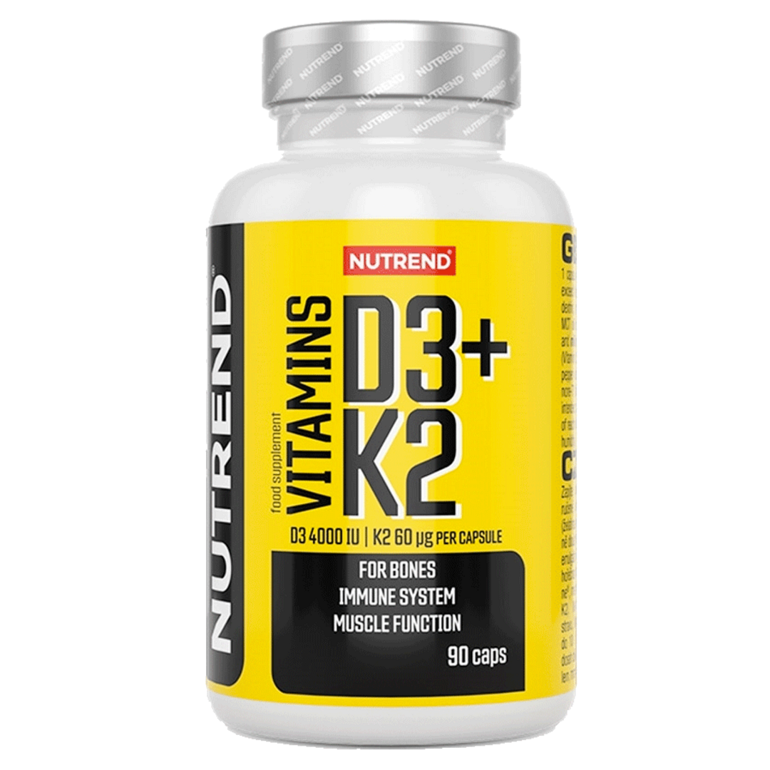 Nutrend VITAMINS D3+K2, 90 kapsúl
