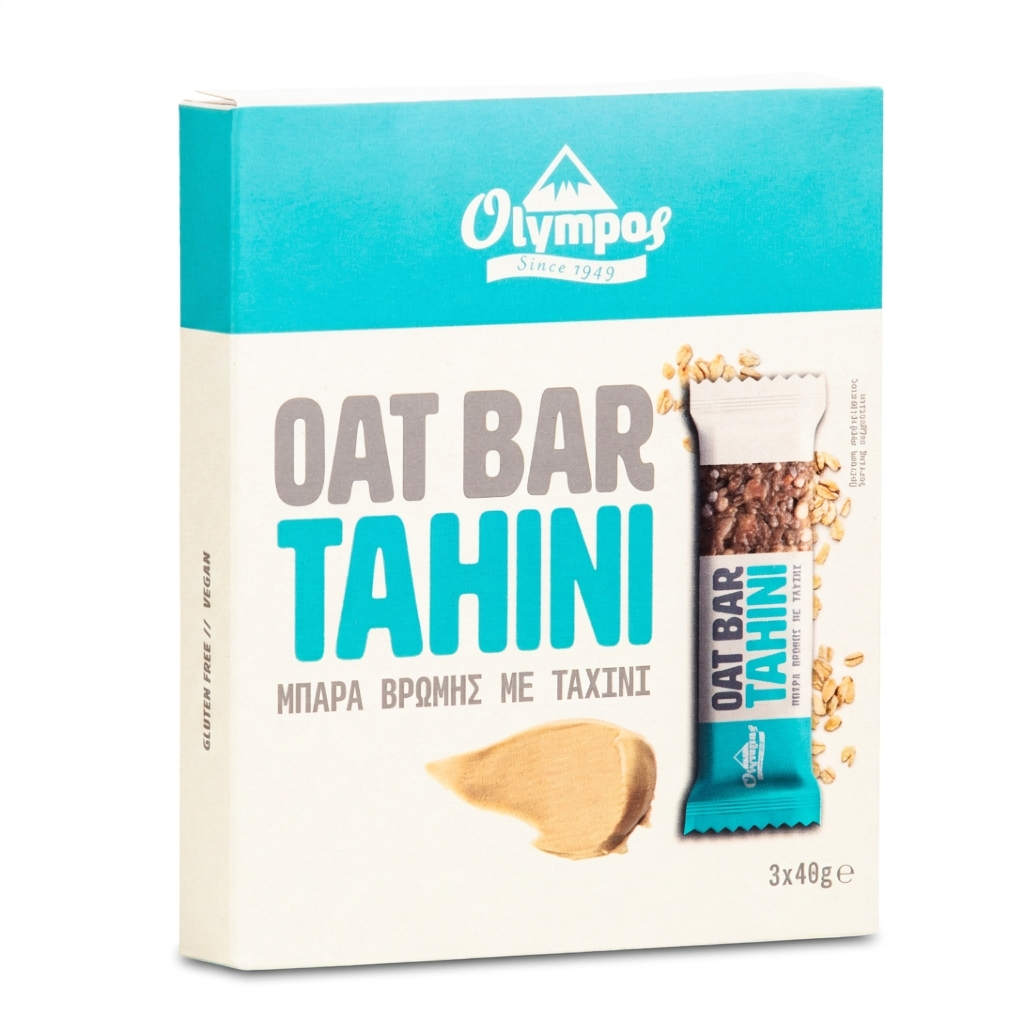 Olympos Ovsená tyčinka s tahini 3 x 40 g, bezlepková