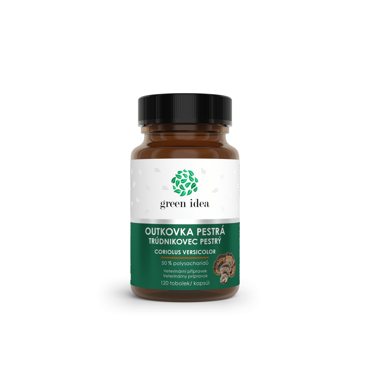 Outkovka pestrá - kapsuly 120 ks - Green idea