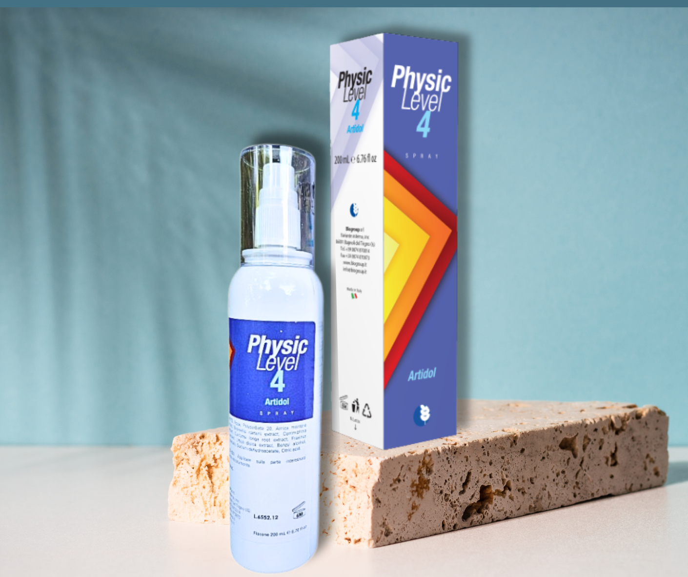 PHYSIC LEVEL 4 Spray protizápalový antireumatický funkčnosť kĺbov