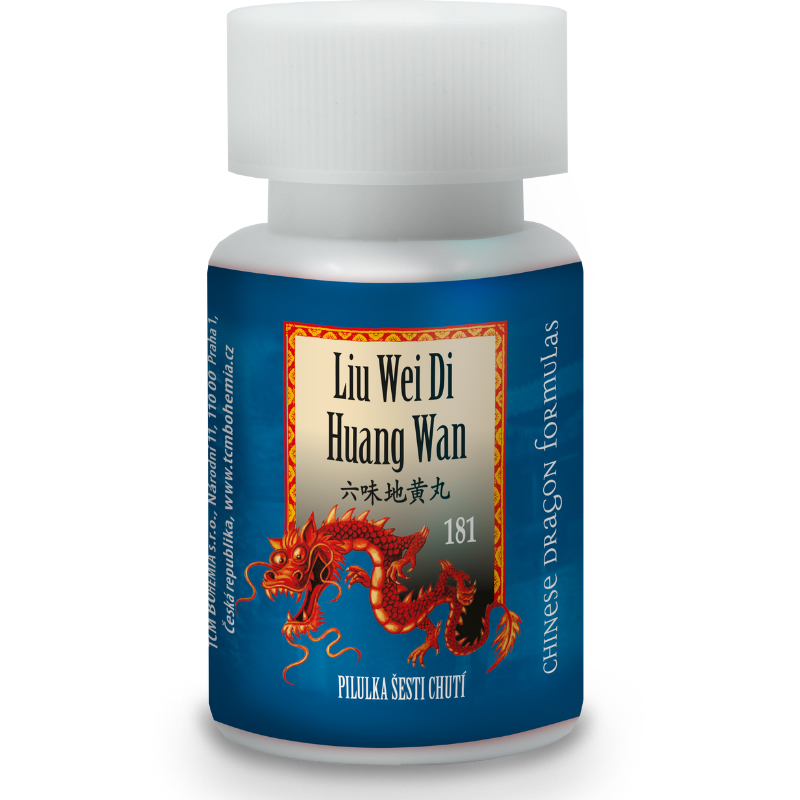 Pilulka šiestich chutí - Liu wei di huang wan