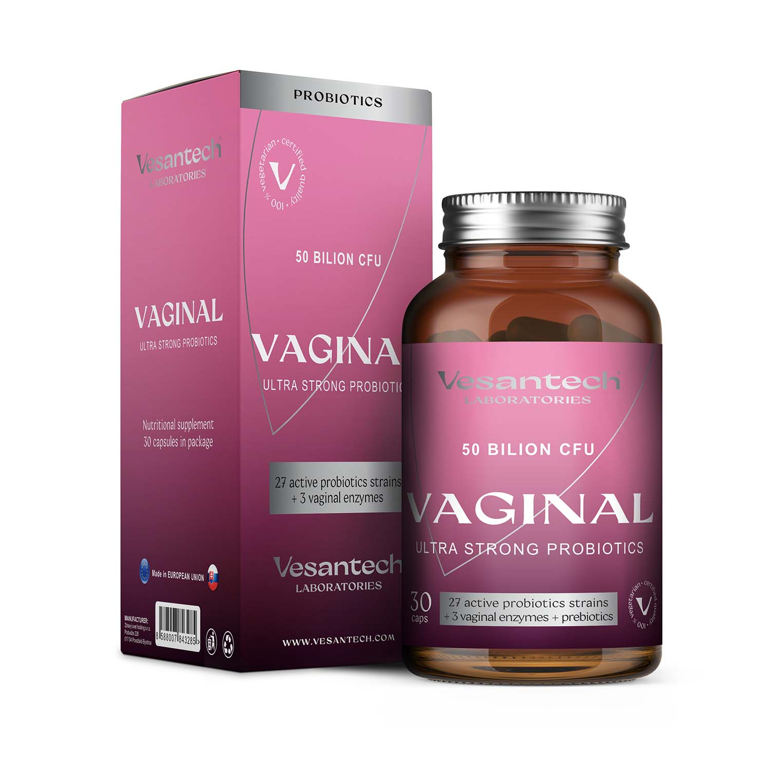 Probiotika Vesantech Vaginal 50 miliard CFU