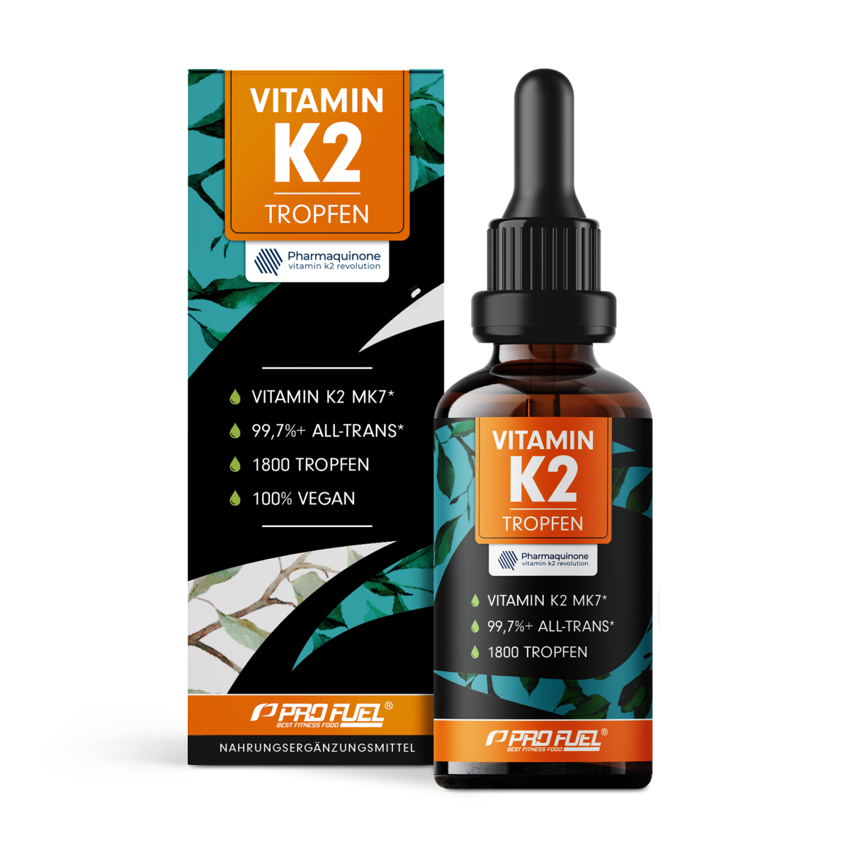 Profuel Vitamín K2 MK7 200mcg kvapky, 50 ml