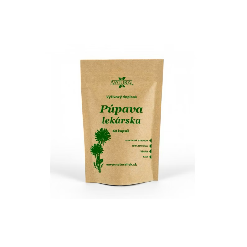 Púpava lekárska - 530 mg - 60 kapsúl