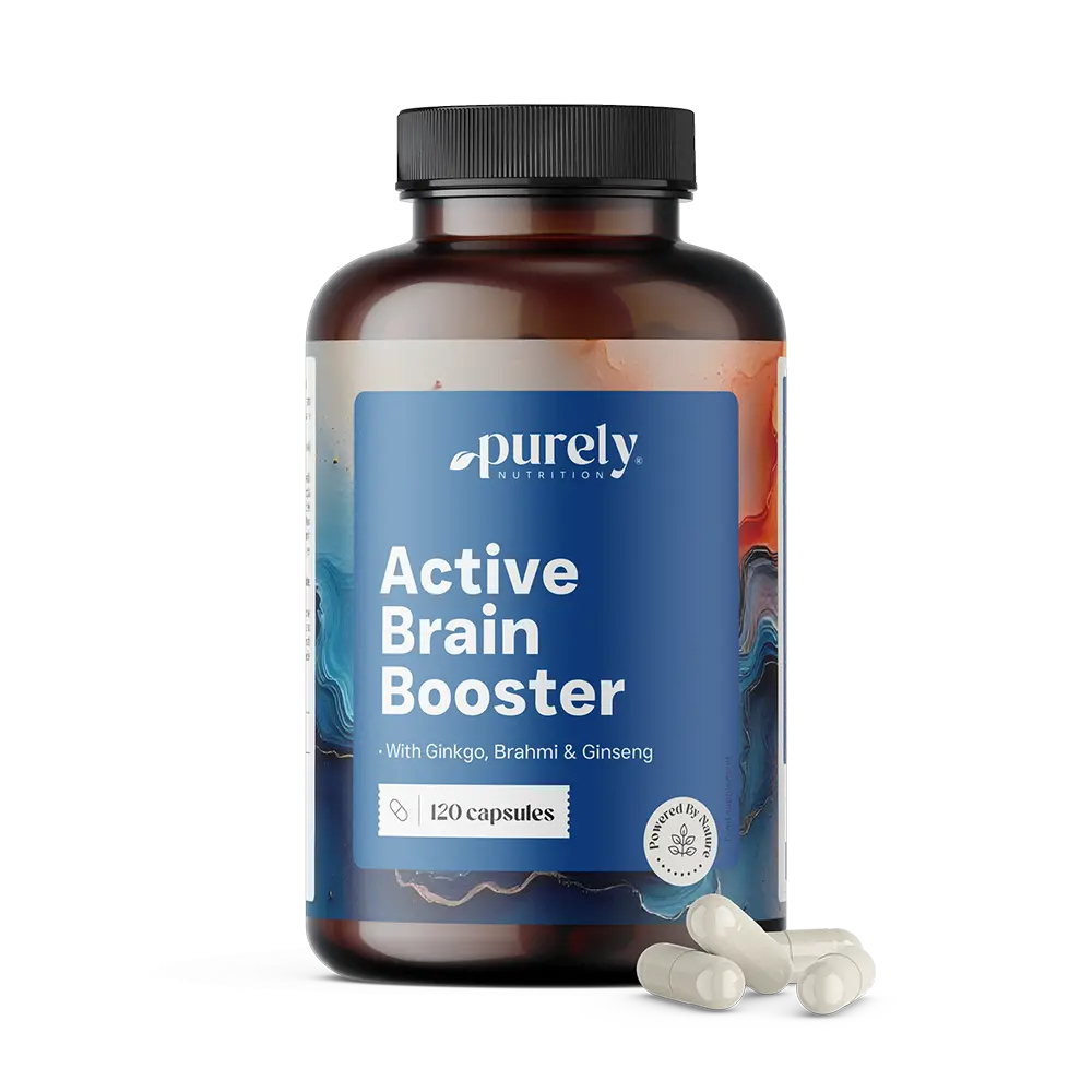 PURELY NUTRITION Active Brain Booster – podpora kognitívnych funkcií