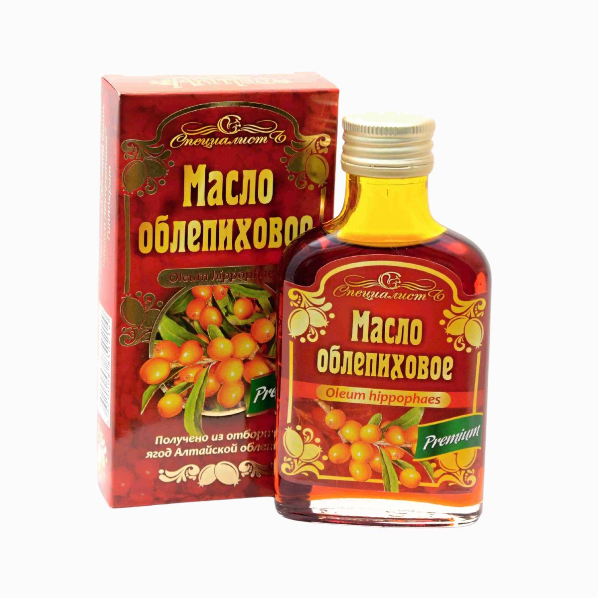 Rakytníkový olej, za studena lisovaný, panenský - Specialist