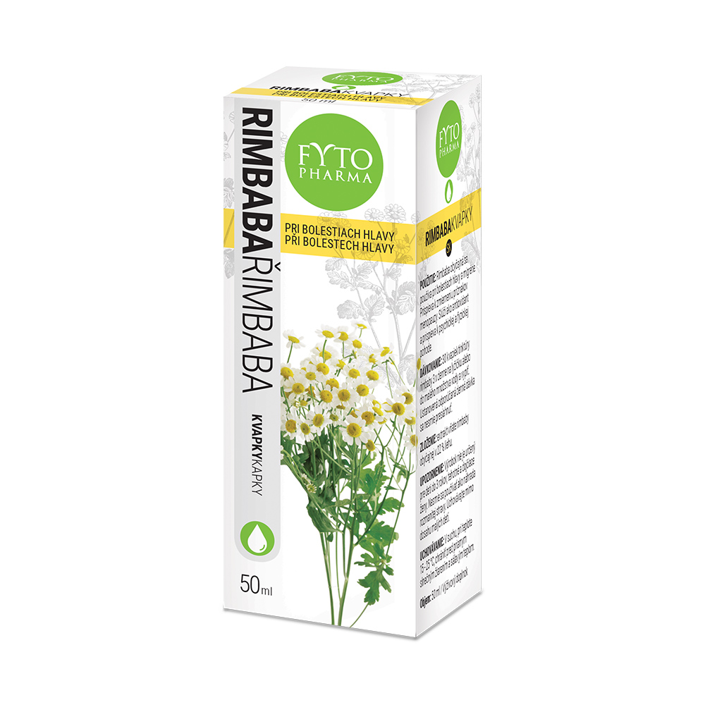 Rimbaba kvapky pri bolestiach hlavy