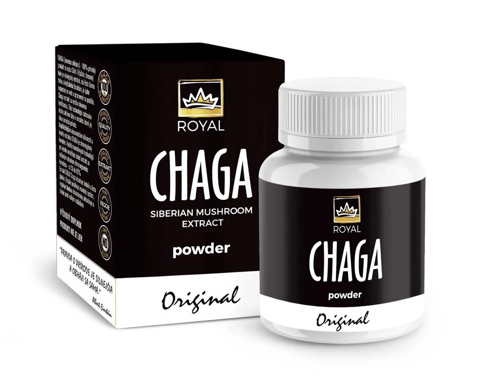 Royal Chaga Praskovy Extrakt z cagy Sibirskej 125g
