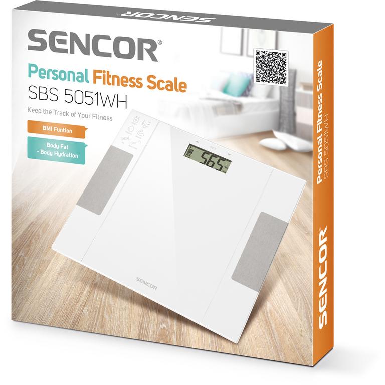 SENCOR SBS 5051WH - Osobná fitness váha