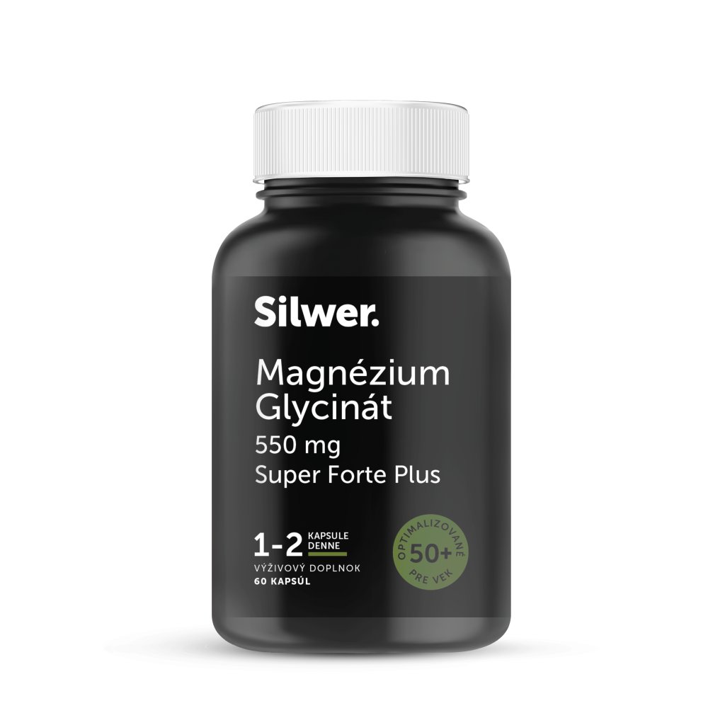 Silwer Magnézium Glycinát 550 mg Super Forte Plus