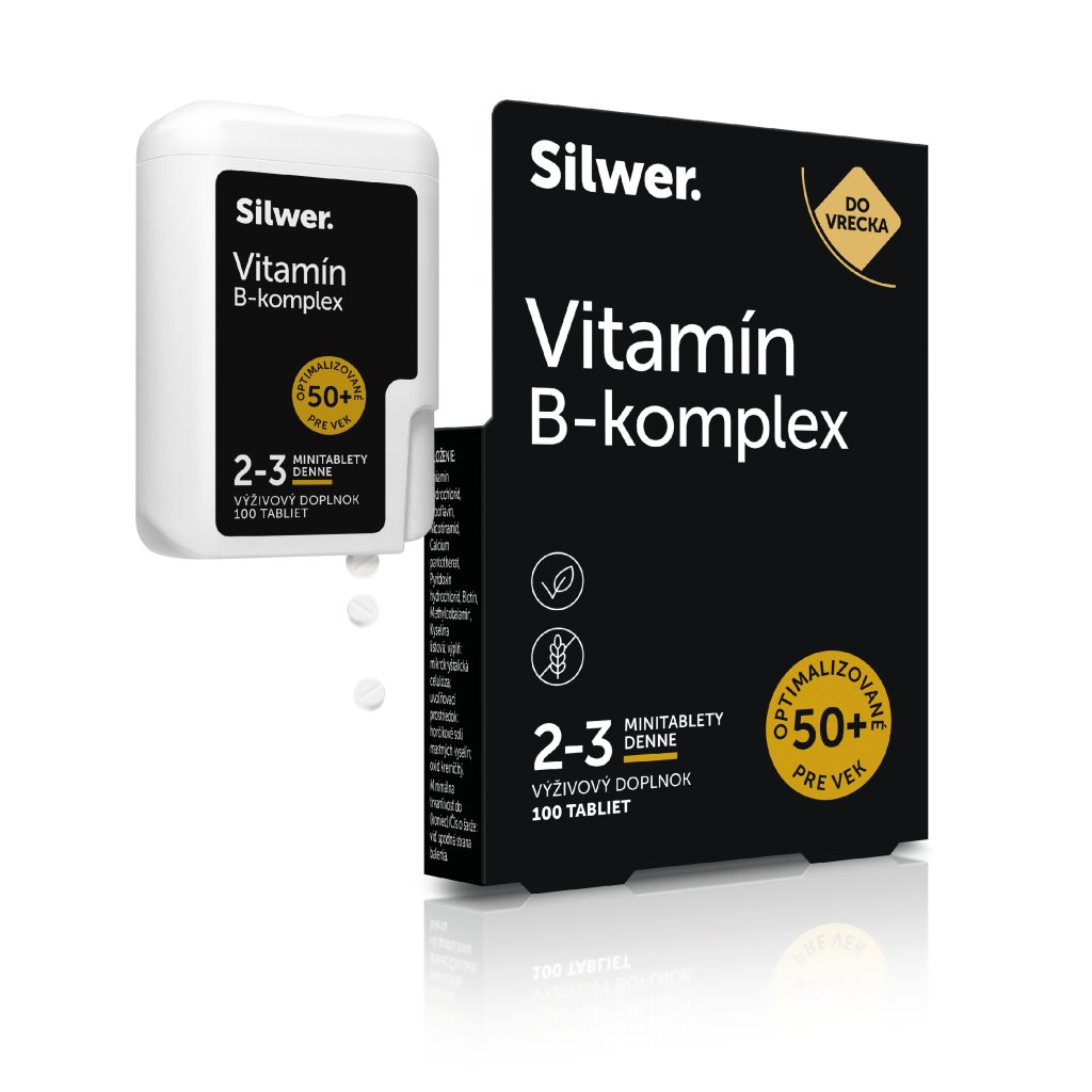 Silwer Vitamín B-komplex, minitablety v dvojbalení