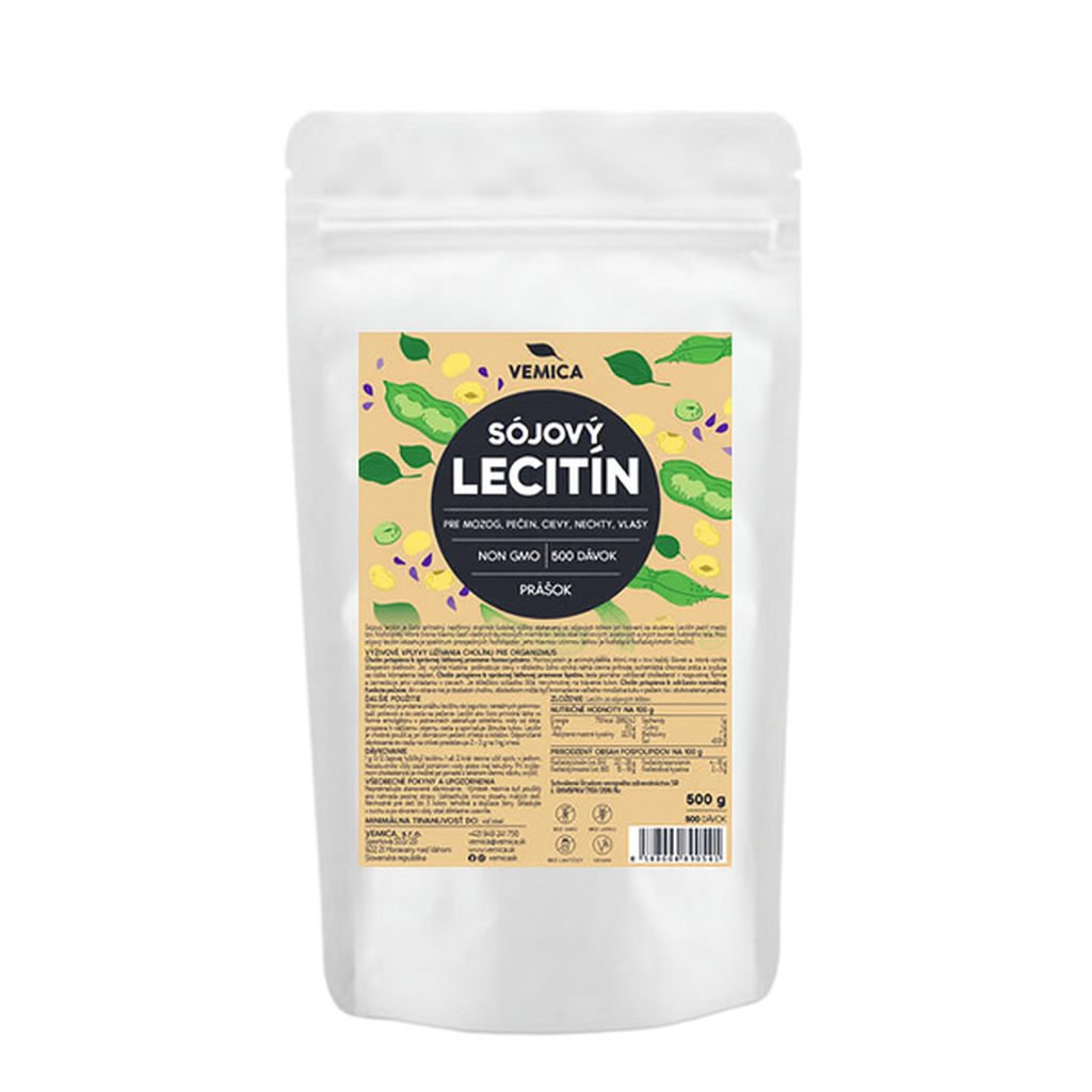Sójový lecitín v prášku 500g