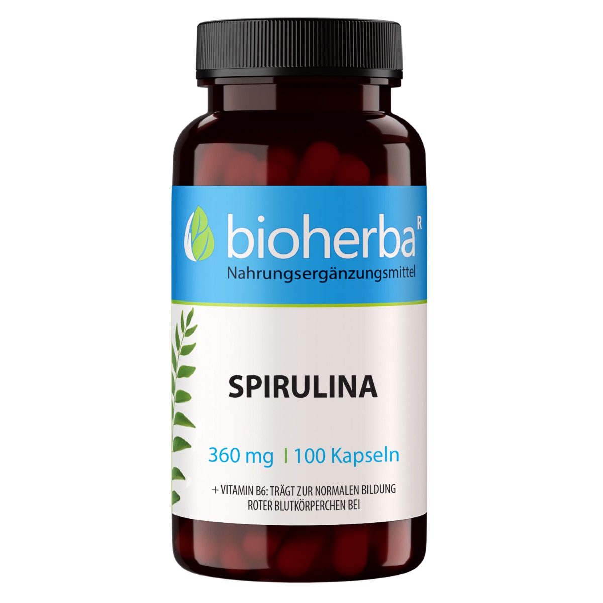 Spirulina 360 mg – 100 kapsúl – Bioherba