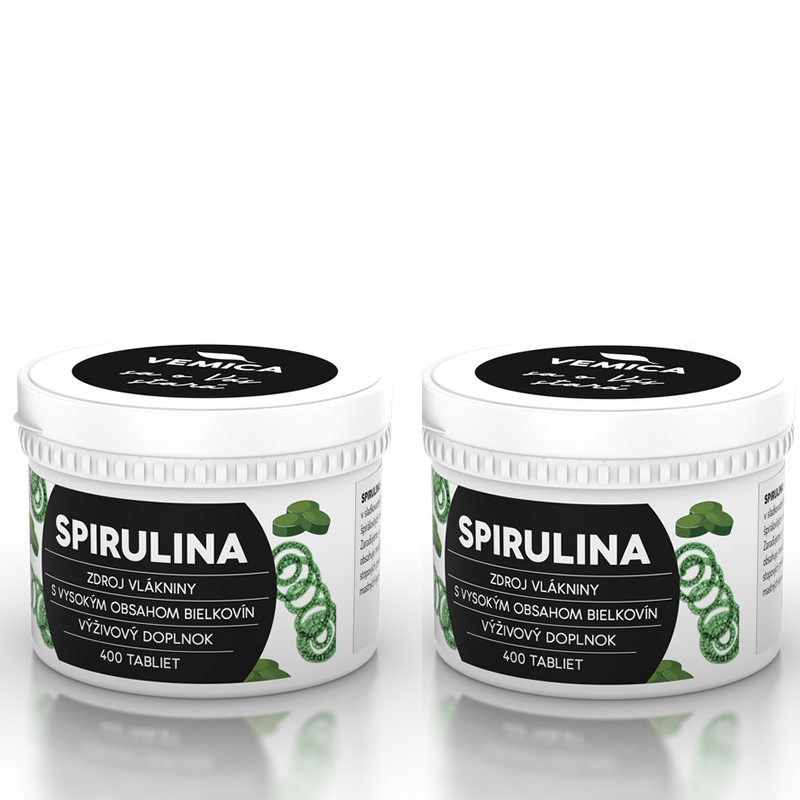 Spirulina tablety dvojbalenie 2x400 tab.