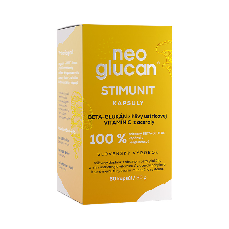 STIMUNIT kapsuly – Beta-glukán s vitamínom C a extraktom z aceroly