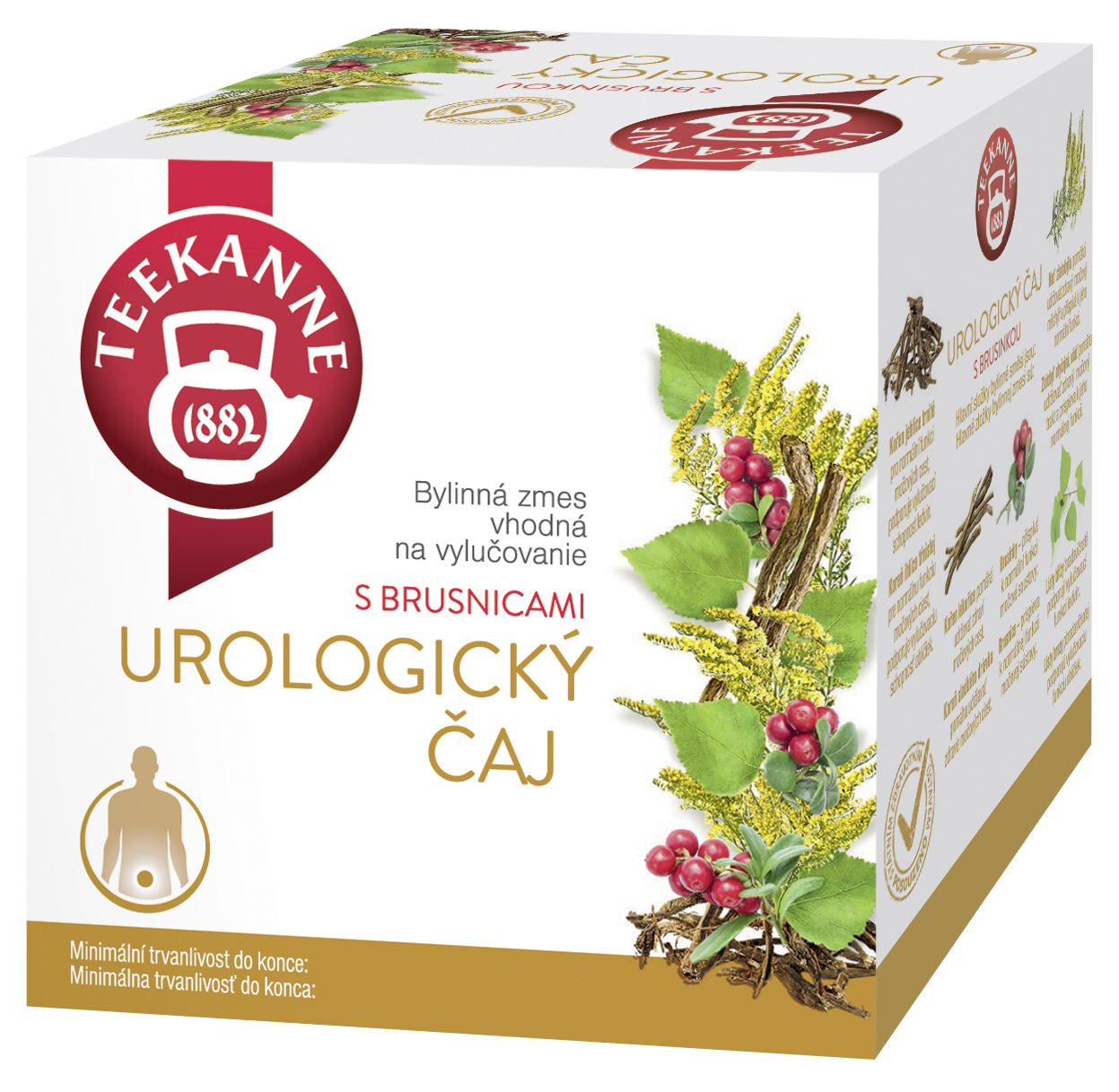 TEEKANNE UROLOGICKÝ ČAJ s brusnicami