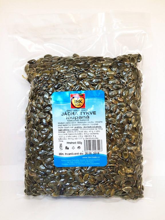 Tekvicové semená lúpané nesolené