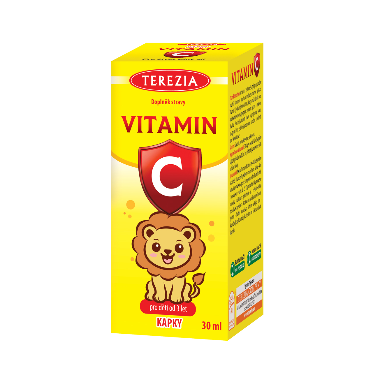 TEREZIA VITAMÍN C KVAPKY 30ML