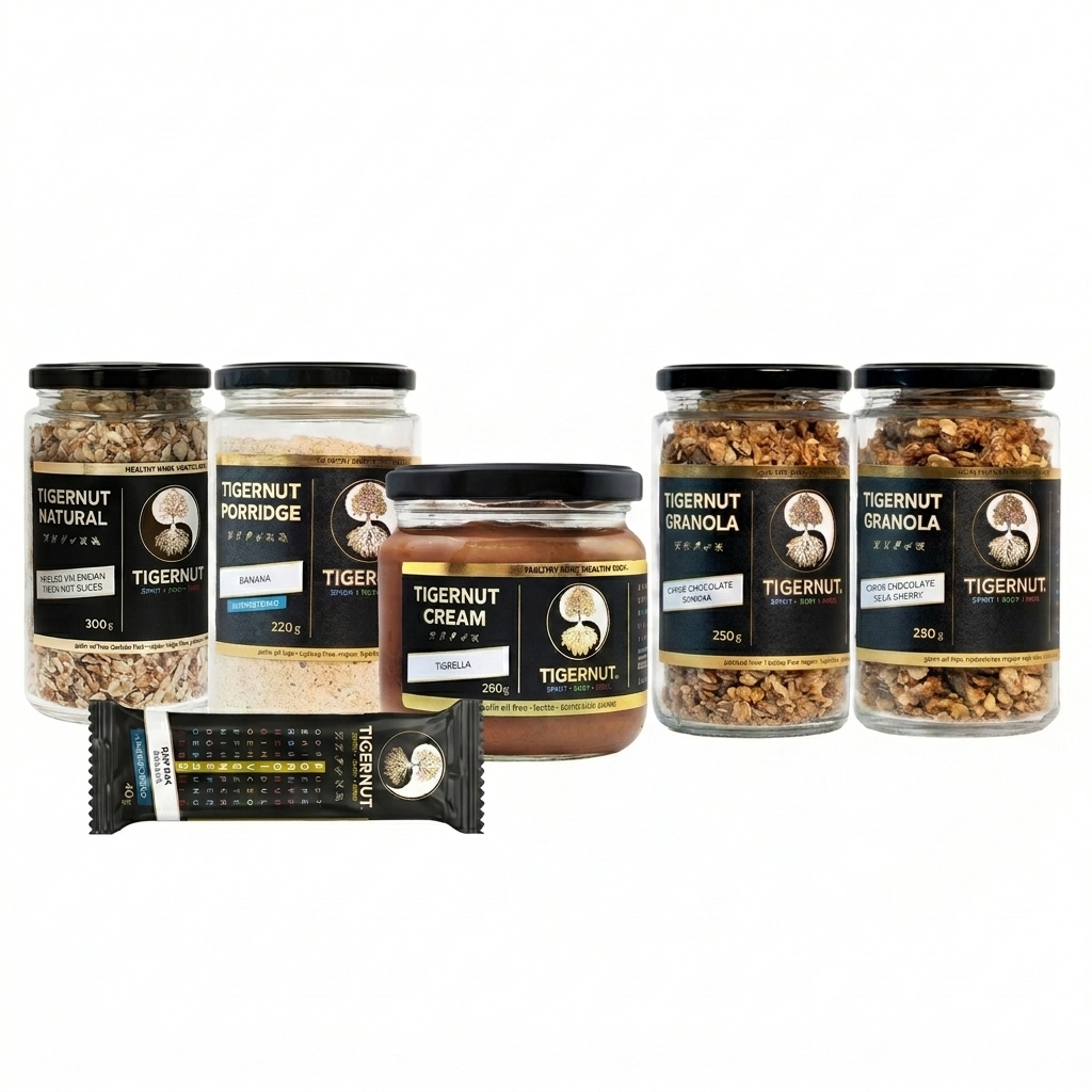 TIGERNUT Balík produktov + Kaša ako darček