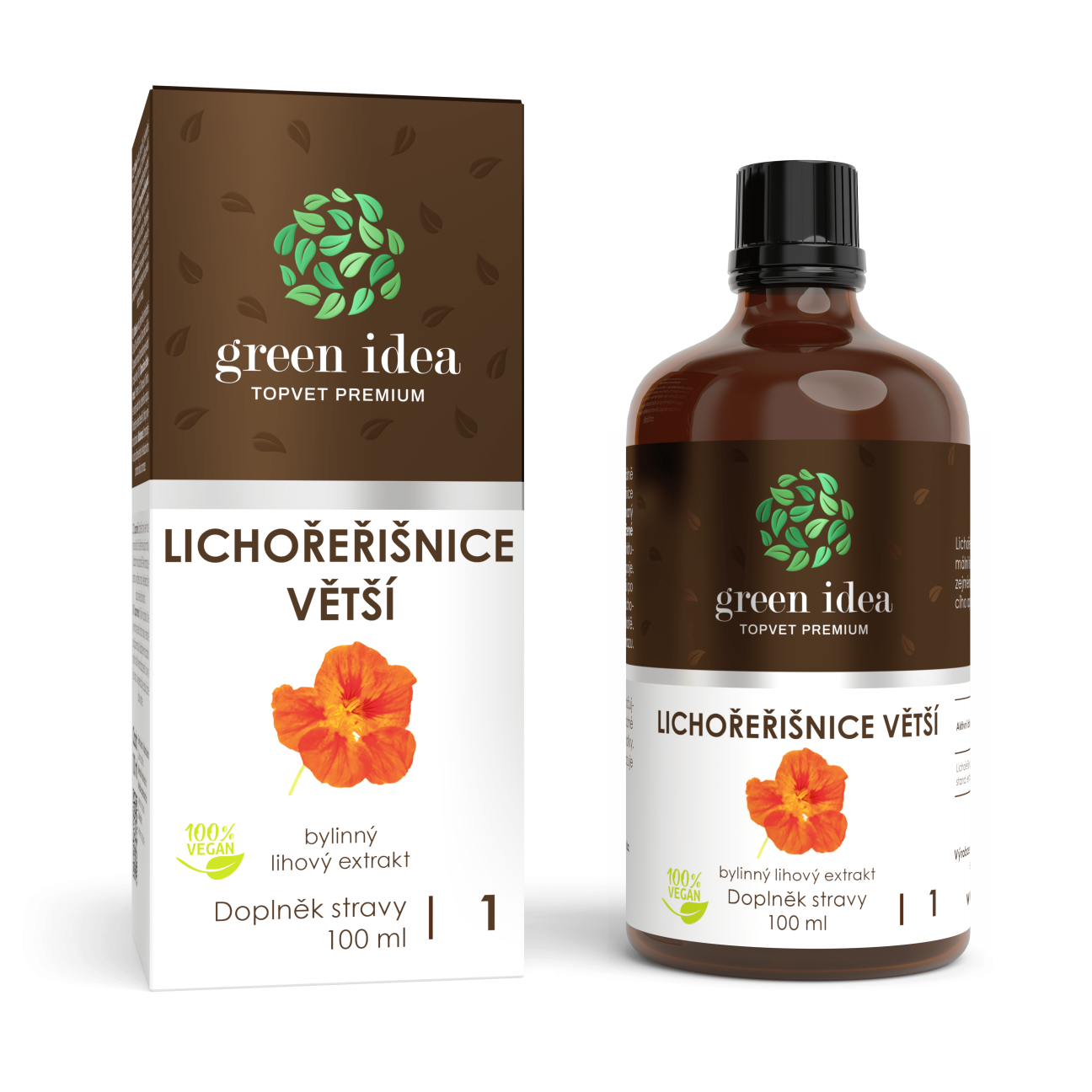 Tinktúra zo sladkého drievka - kvapky 100 ml - Green idea